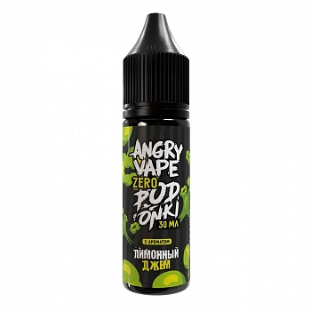 Ар ANGRY VAPE X PODONKI "Лимонный джем" 30-0